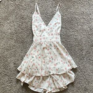 West End Boutique floral romper